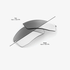 100% Ersatzgläser SPEEDCOUPE, Photochromic Clear/Smoke