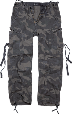 Brandit Vintage M65 hose, darkcamo