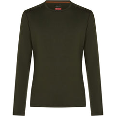 Icebreaker 260 Oasis Herren-Thermo-Langarmshirt, dunkelgrün