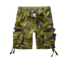 Brandit Urban Legend Shorts, Swedish Camo M90
