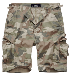 Brandit BDU kratke hlače Ripstop, Light woodland