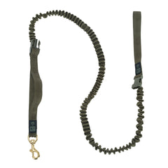 K9 Thorn Leine mit Ruckdämpfer, oliv, 272 cm