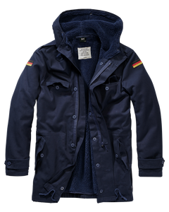 Brandit BW Parka με Σημαία, Ναυτικό Μπλε