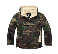 Brandit Windbreaker-Jacke Sherpa, woodland