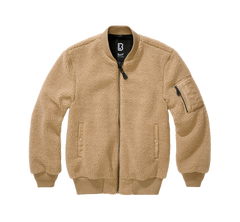 Brandit MA1 Sherpa jacke, camel