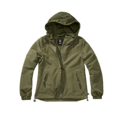 Brandit Summer ženska windbreaker jakna, oljčna