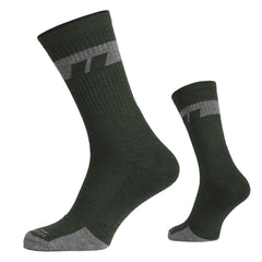 Pentagon Alpine Merino Mid nogavice, olivno zelene