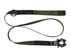 K9 Thorn Kong Frog lead, olive, 150 cm
