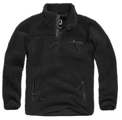 Brandit Teddyfleece Troyer Μπλούζα Fleece, Μαύρο