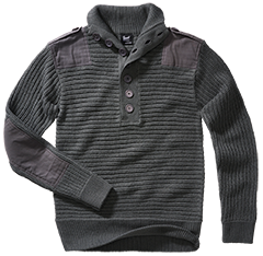 Brandit Alpine Sweater, Anthracite