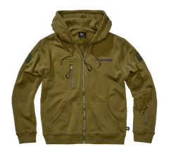 Brandit Herren taktischer Kapuzenpullover, oliv
