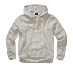 Brandit Tom Sweathoody Herren-Sweatshirt, grau meliert