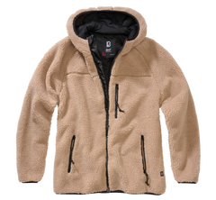 Brandit Teddy Damen-Fleecejacke, camel
