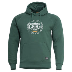 Pentagon Phaeton Hood Herren-Kapuzenpullover "Pioneers", SpringBok Green