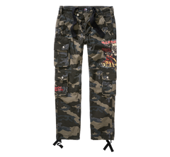Brandit Iron Maiden Pure Slim hose, dunkel_camo