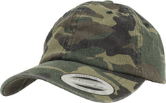 Brandit Low Profile Camo Cap, Woodland