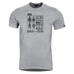 Pentagon kurz T-Shirt Ageron, melange