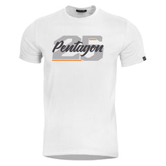 Pentagon kurz T-Shirt Ageron "Twenty Five", weiß