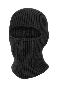 WARAGOD Mehka pletena kučma 2 v 1, črna