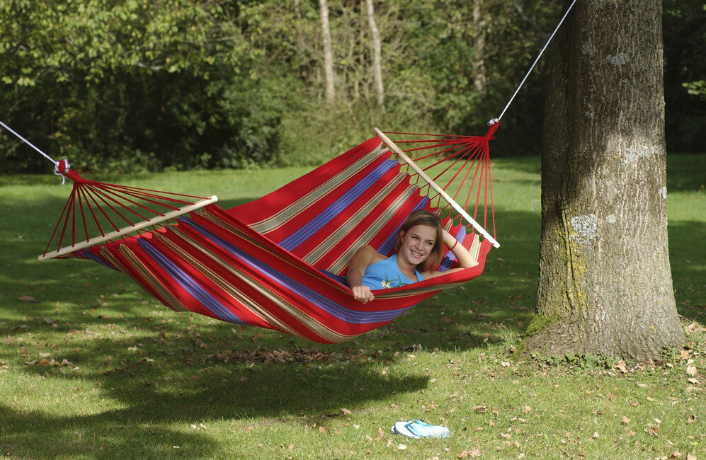 Amazonas Aruba Hammock with EllTex, Cayenne – WARAGOD
