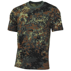 MFH American Streetstyle kurzärmeliges T-shirt, BW camo