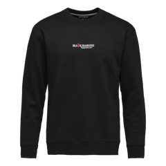 Black Diamond Heritage Wordmark Herren-Sweatshirt, schwarz