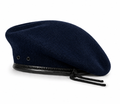 WARAGOD Stolthet Woll-Barett, marineblau