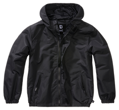Brandit Summer Frontzip Windbreaker kids jacket, black