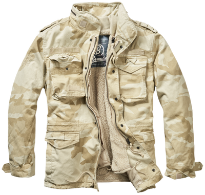Camouflage-Winterjacken