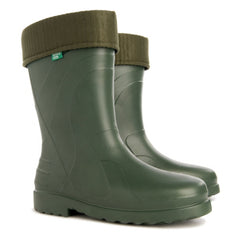 Demar LUNA Damen-Arbeitsgummistiefel mit warmer Einlage, grün