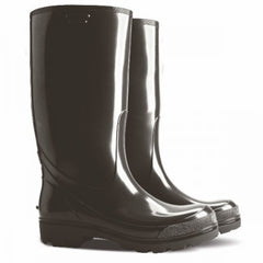 Demar GRANDER Herren-Arbeitsgummistiefel, schwarz