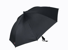 EuroSchirm Swing Liteflex robuster und unverwüstlicher regenschirm, schwarz