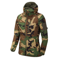 Helikon-Tex WOLFHOUND Damenjacke mit Kapuze, US Woodland
