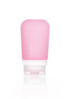 Humangear GoToob+ Silikon-Reiseflasche / Behälter 74 ml, rosa