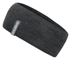 HUSKY Merband 2 Damen Merino-Stirnband, grau meliert
