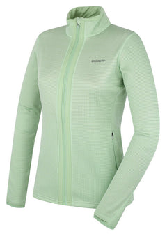 HUSKY Artic Zip Damen-Sweatshirt mit Reißverschluss, grün