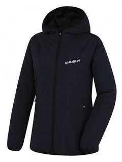 HUSKY Nitri gefütterte ultraleichte Damenjacke, schwarz