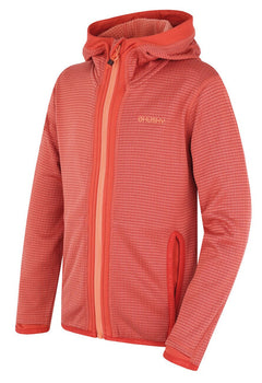 HUSKY Artic Zips K Kinder-Kapuzenpullover, rot/schwarz blau