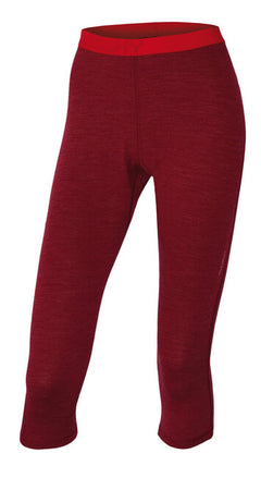 HUSKY Merino γυναικείο θερμικό εσώρουχο παντελόνι 3/4, σκούρο κεραμιδί