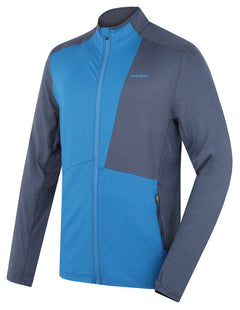 HUSKY Tarp Herren-Kapuzenpullover mit Reißverschluss, dk. blue/blue, M
