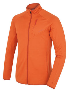 HUSKY Tarp Herren Sweatshirt mit Reißverschluss, M, ziegelrot