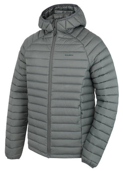 HUSKY Dreeser Herren-Daunenjacke, dk. grey green