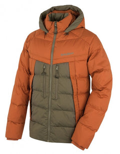 HUSKY Durra Herren-Daunenjacke, braun/khaki