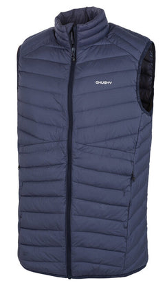 HUSKY Dresles Herren Daunenweste, dk. blue