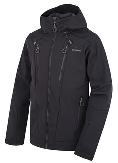 HUSKY Sevan Herren Softshell-Jacke, black