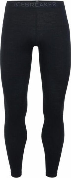 Icebreaker Oasis herren Thermo-Unterhose 200, schwarz