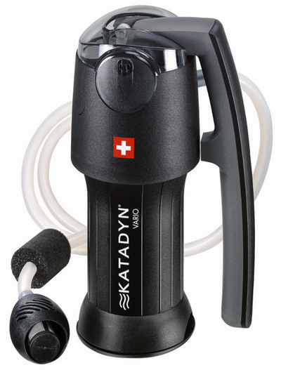 Wasserfilter mit Pumpe