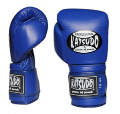 Katsudo Profesional Boxhandschuhe, blau