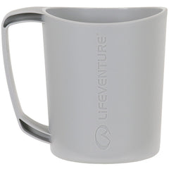 Lifeventure Ellipse Großer Becher 450 ml, hellgrau