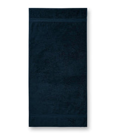 Malfini Terry Bath brisača bombažna 70x140cm, temno modra